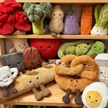 �F؛Ӣ��jellycatˮ������ʳ��ƽ��ë�q��ż���В�ɐ۰������