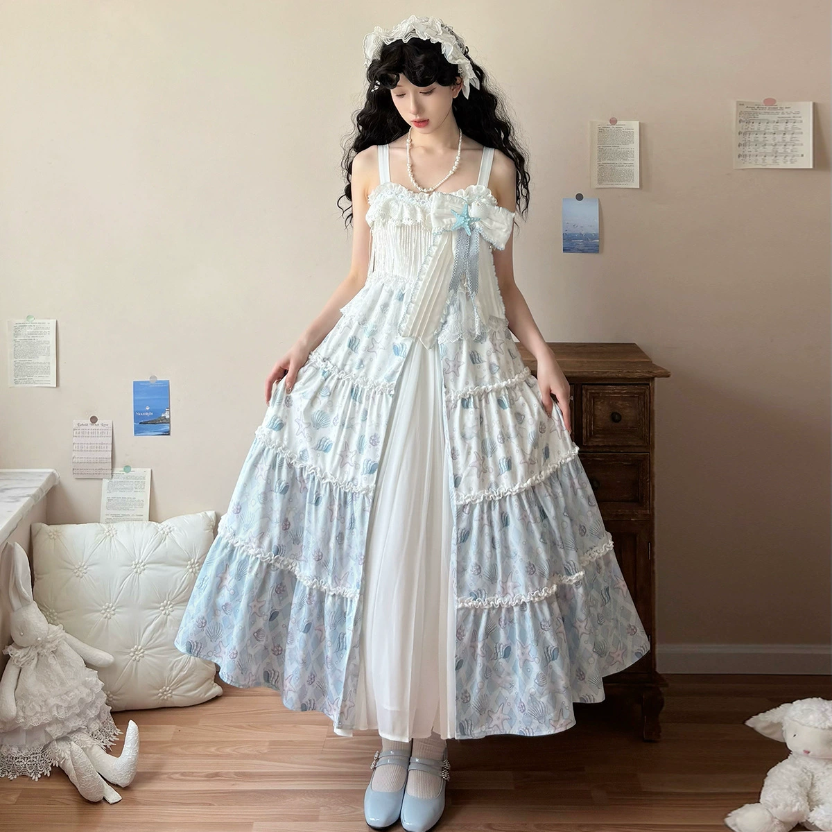 Оригинальный дизайн, летнее платье в стиле Лолиты, новое платье Лолиты, элегантное милое платье для женщин 7304