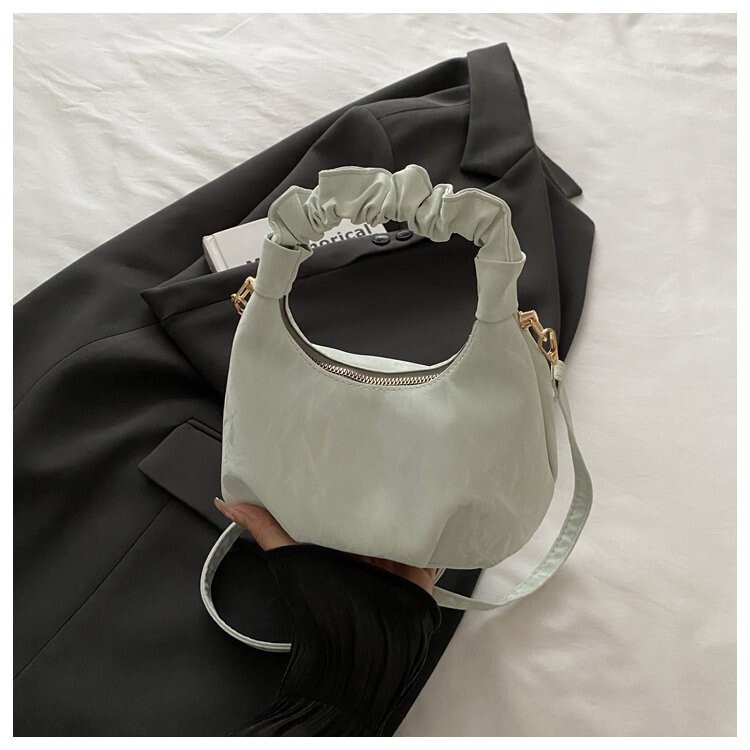 Cross-Border 2026 New Style Cloud Bag, Pleated Small Handbag, Hand-Held Crossbody Bag, High-End Cloud Small Bag Cross-Border 2026 New Style Cloud Bag, Pleated Small Handbag, Hand-Held Crossbody Bag, High-End Cloud Small Bag