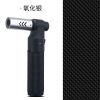 Baicheng's new cross -border wholesale small straight metal inflatable cigar lighter outdoor portable high -temperature spray rogue