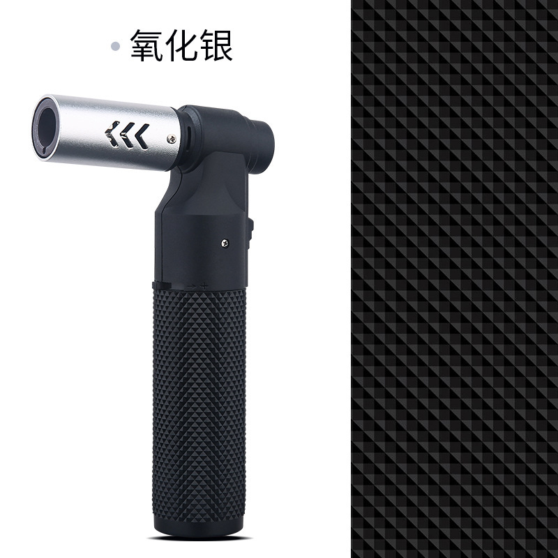 百誠の新型の越境卸売りの小型の直沖金属の空気入れのシガーのライターの屋外の携帯の高温の噴火銃|undefined