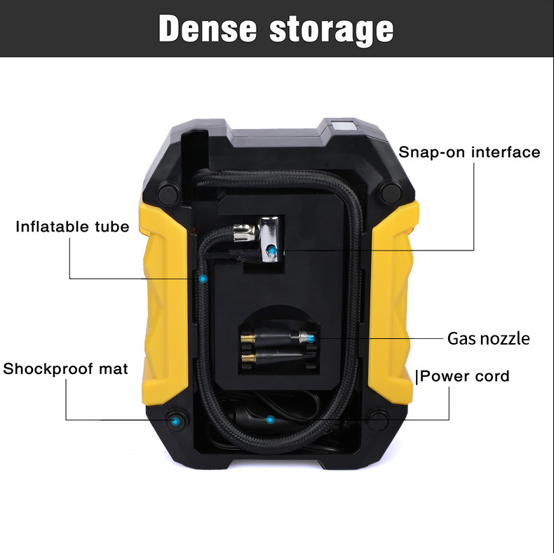 Multifunctional Car Portable Inflator Car Home Dual-Use SUV Portable Tire Inflator
