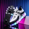 802 black and white two -wheel charging light