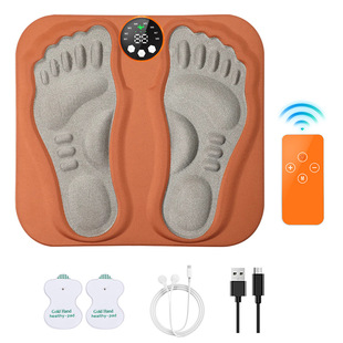 Cross-Border Intelligent Foot Massage Foot Pad Ems Microcurrent Pulse Meridian Health Care Multi-Functional Foot Physiotherapy