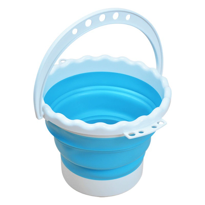 Многофункциональное Силиконовое складное ведро для мытья карандашей круглое портативное утолщенное художественное живописное эскиз на открытом воздухе маленькое выдвижное ведро