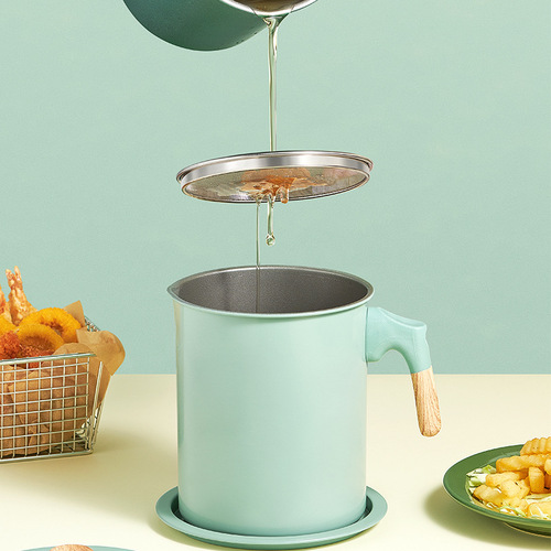 Cross-border kitchen filter oil kettle large capacity pouring oil tank with lid large capacity oil residue separation oil storage kettle oil kettle oil storage