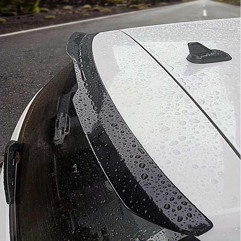 Universal car modification SUV hatchback golf rear spoiler adhesive type no-drill trunk spoiler