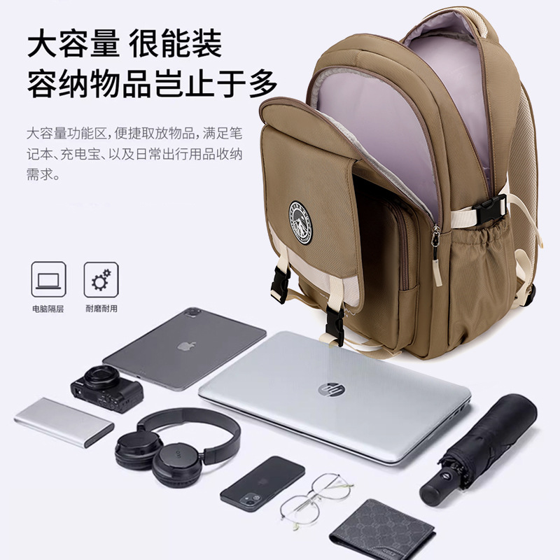 Nuevas mochilas transfronterizas para estudiantes de primaria, mochila de hombro para niños, mochila de doble propósito, grado 456, gran capacidad