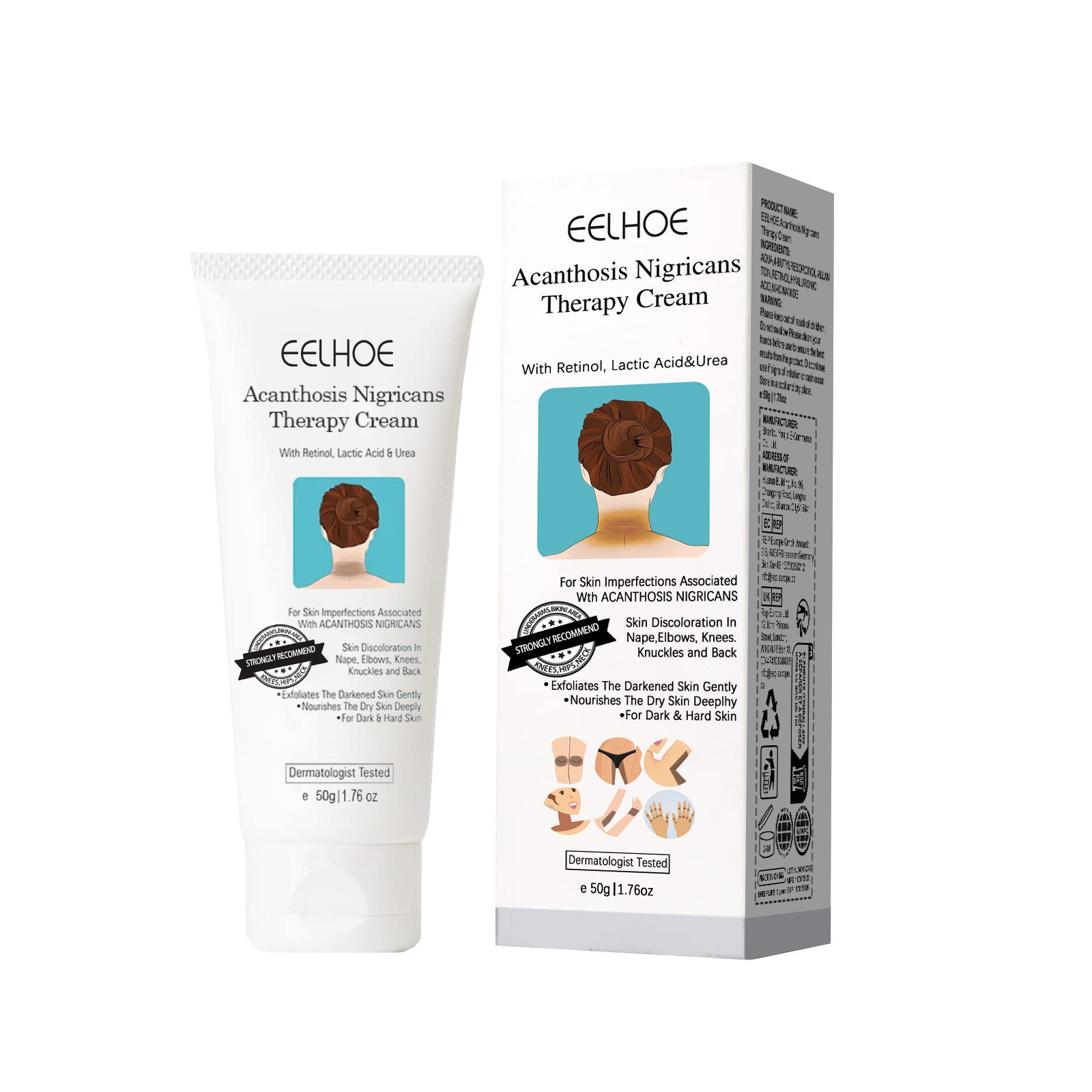 EELHOE Black Acanthus Skin Care Cream Nourishes and Moisturizes…