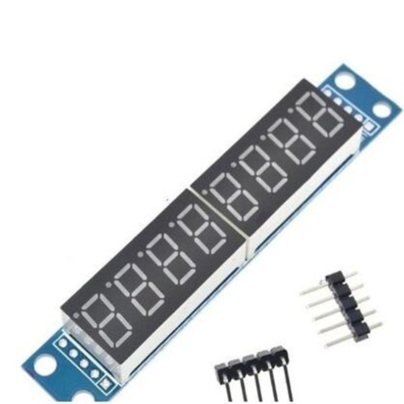 8位数码管显示模块MAX7219 LED显示 支持级联八位串行3个IO口控制