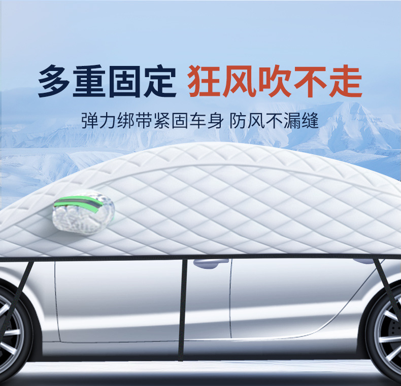 Wholesale Anti-Hail Extra Thick Quilt, Universal for All Seasons, Cold-Resistant, Warm, Sun-Proof, Rain-Proof and Snow-Proof, Universal Car Clothing and Car Cover