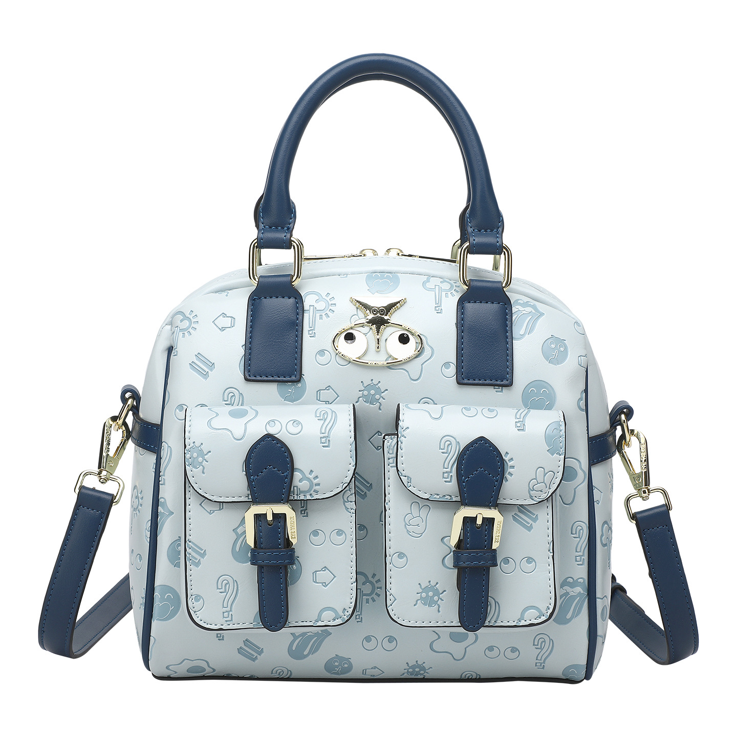 Vintage damas zipper empujado bolso cremallera de color de contraste de estilo práctico gran capacidad camiseta 2858 #