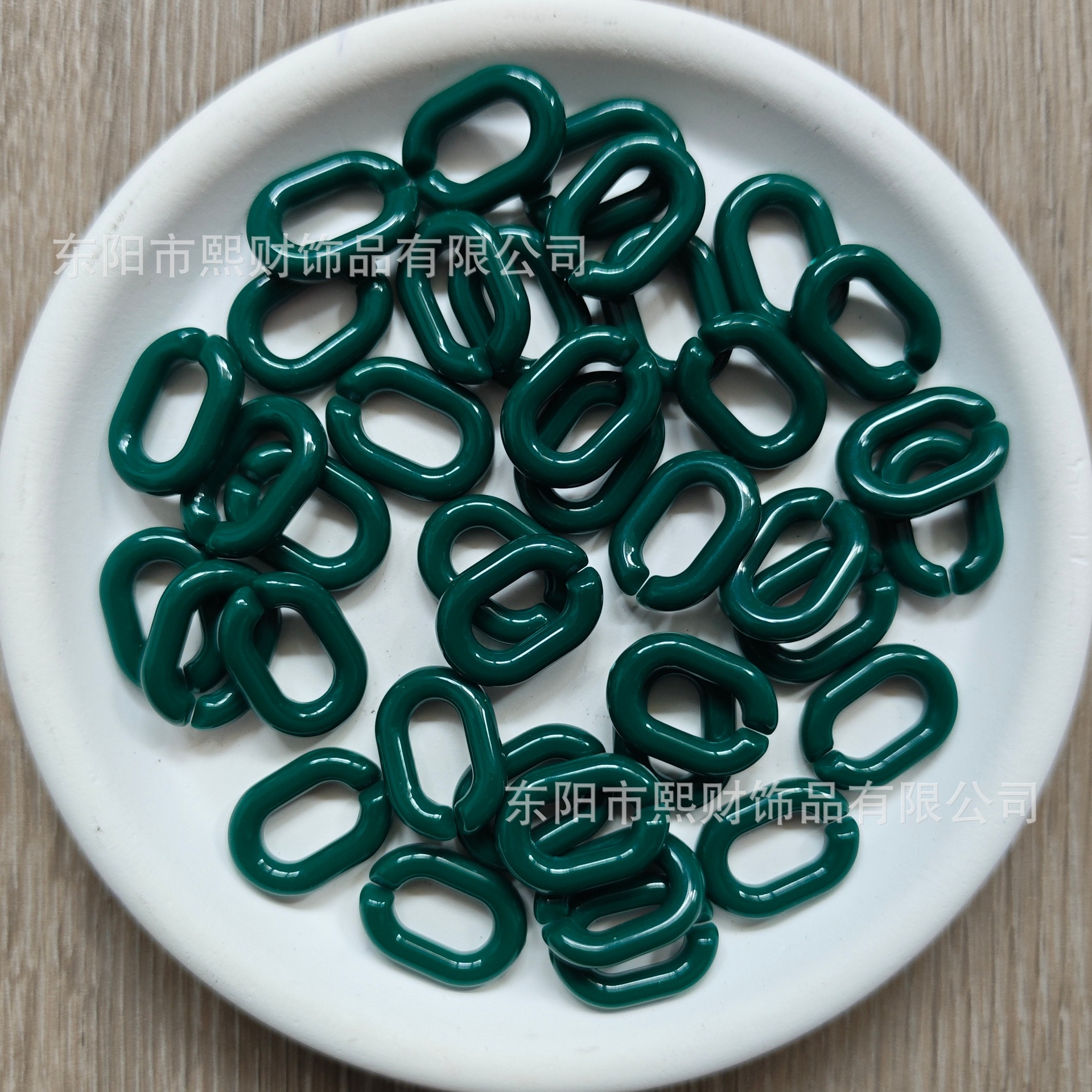 20x14mm color acrílico cadena hebilla anillo llavero bolsa colgante accesorios de la joyería de DIY fábrica al por mayor