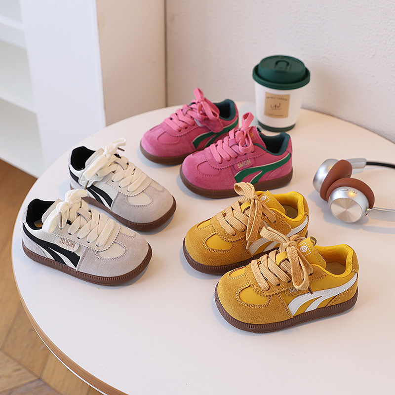 子供用スポーツシューズ、女の子用カジュアルフォレストシューズ、春と秋の新しい男の子用軽量で多用途な道徳訓練靴、ベビーシューズ|undefined