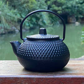 迷你铁壶日式功夫铸铁茶壶袖珍壶铸铁茶具掌中壶复古小茶宠迷你壶
