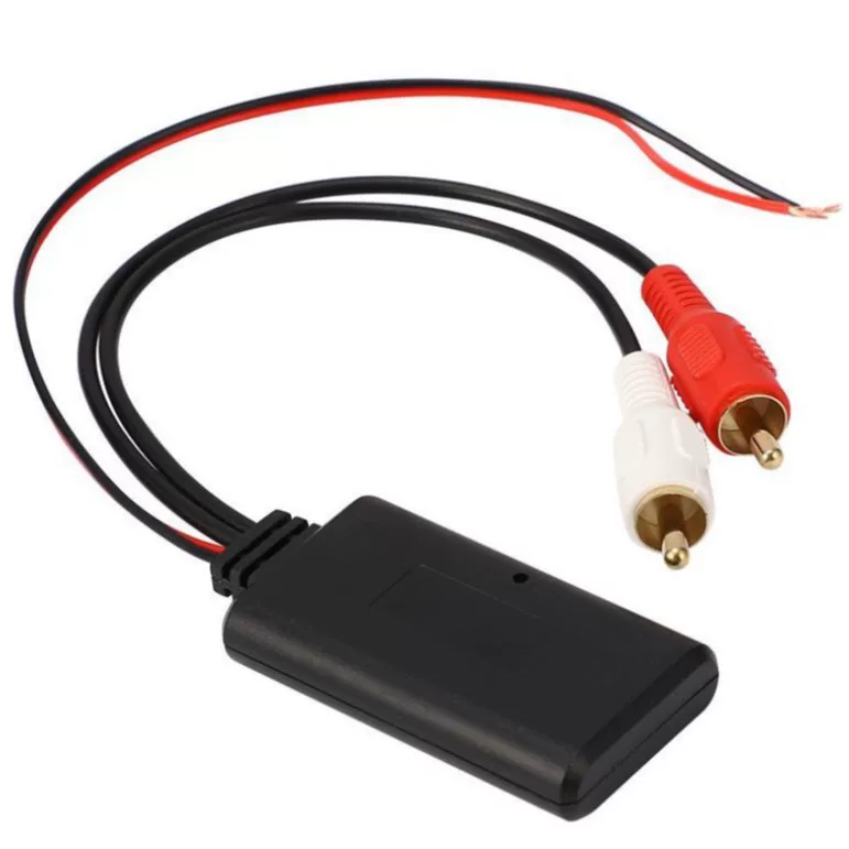 Глобальный/международный автомобильный универсальный беспроводной Bluetooth-модуль музыки адаптер RCA Aux аудио кабель стерео 2RCA кабель