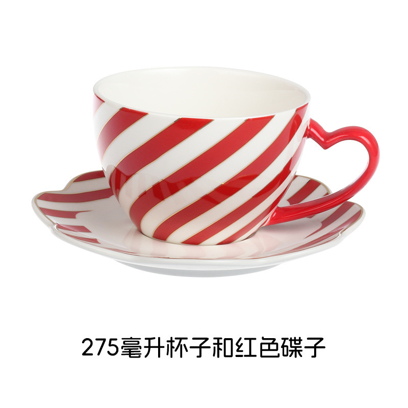高温デカール加工、シンプルなスタイル、高級感、お手入れ簡単、バレンタインデーの陶器食器セット、ボウル、カップ、食器|undefined