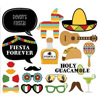 Mexican Carnival Party Paper 20 -piece Shot Poster Fiesta Forever Party Spot