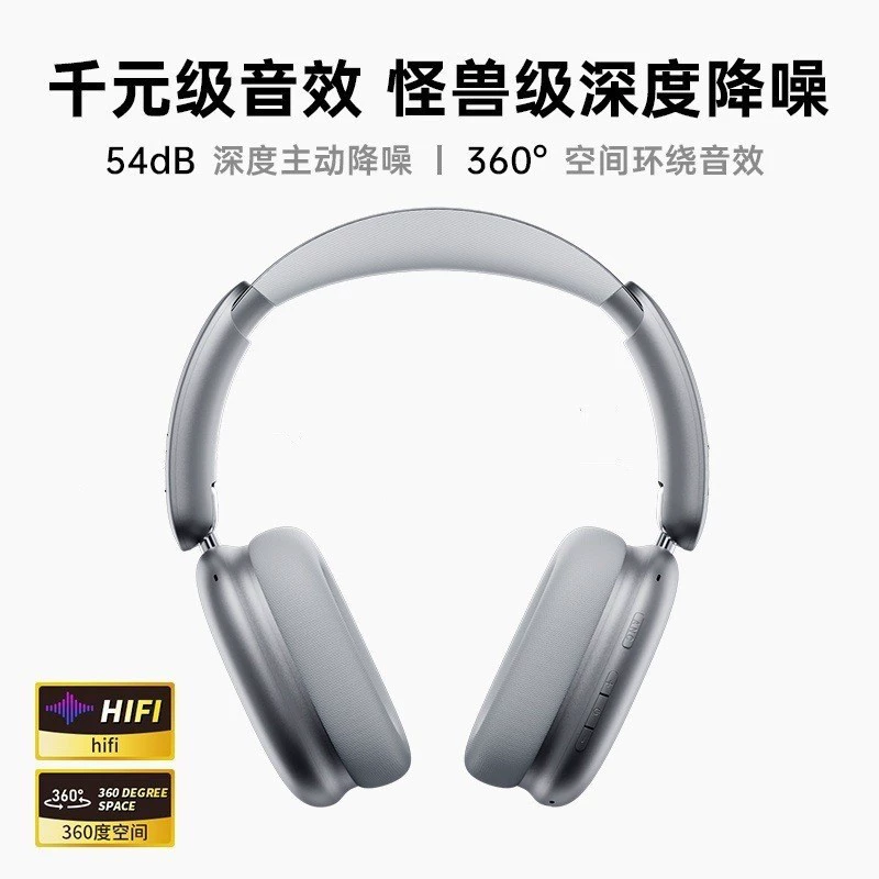 2025 Cross-Border Bluetooth Headset Active Noise Reduction Bluetooth Wireless Gaming Long Battery Life Computer Wired Headset