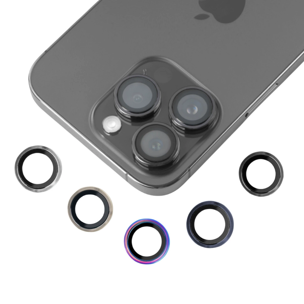Apple, совместимый объектив, двухцветный iPhone 16, матовый патч для глаз, iphone, 16promax, функция геолокации