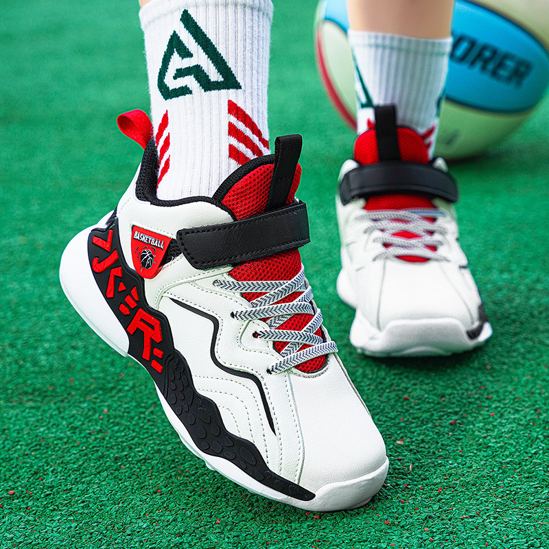 Chaussures de basket pour enfant respirantes et durables_voghion.com