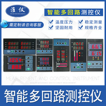 淮仪-智能多回路测控仪数显表4-20mA 报警温度液位显示压力测控仪