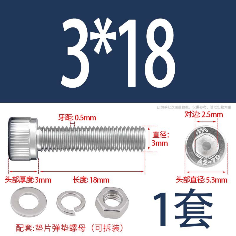 304 acero inoxidable hexagonal socket tuerca junta conjunto alargado cilindro cabeza taza perno tornillo