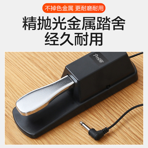 Sustain pedal Yamaha electronic keyboard Roland electric piano MIDI keyboard synthesizer instrument universal pedal