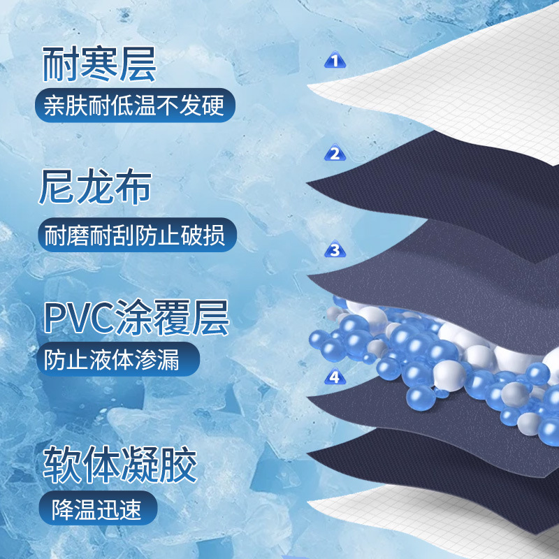 アイスパック、温冷多目的断熱パック、理学療法バッグ、冷湿布、温湿布、冷却アイスパック、子供と大人の捻挫冷湿布バッグ|undefined