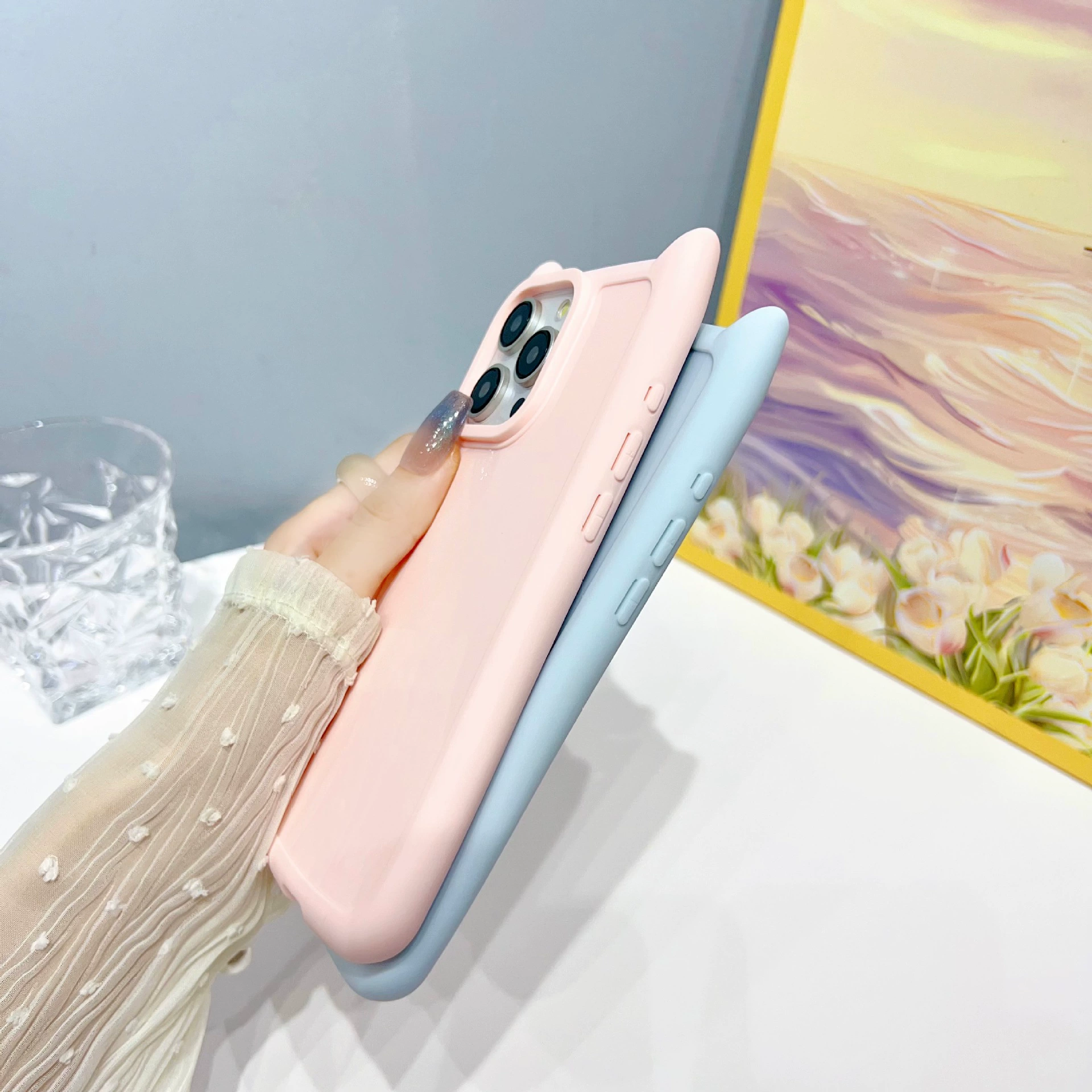 Apple, совместимый iPhone 15, силиконовый чехол для телефона, защитный чехол, 15promax, iPhone, 14 штук