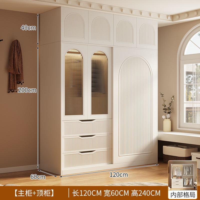 1.2m 옷장 + 상단 캐비닛, 깊이 60cm(가정 설치 포함)