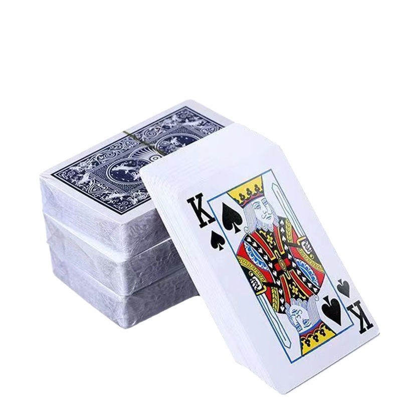 [Fábrica directa] al por mayor de tarjetas de poker gruesas y endurecidas no se rompe el hogar sala de cartas de ajedrez Mahjong sala caja completa