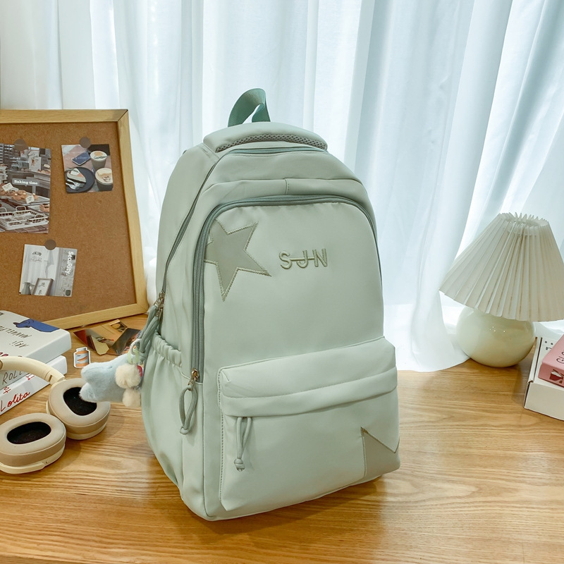 Mochila deportiva japonesa ins nueva mochila escolar de gran capacidad para estudiantes universitarios de secundaria y preparatoria mochila para computadora anti-salpicaduras