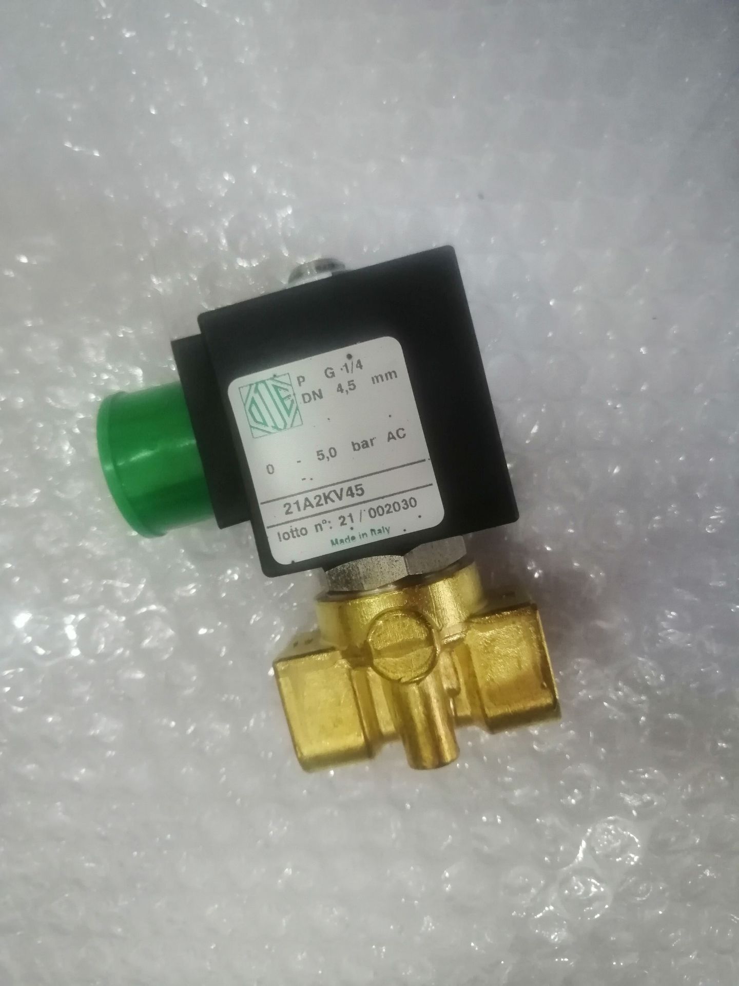 意大利ODE 电磁阀 21A2KV45 AC 220V