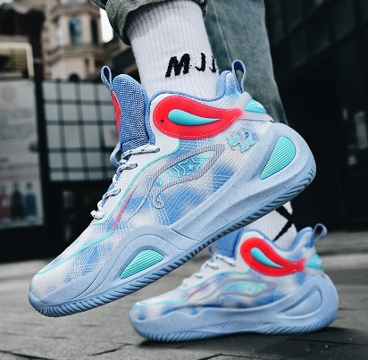 Nuevos zapatos de baloncesto de otoño transpirables antideslizantes y amortiguadores zapatos deportivos de carreras ligeros antideslizantes de cemento para hombres
