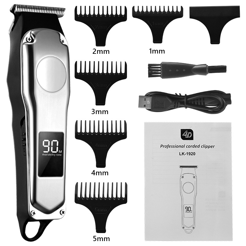 Professional Barber Hair Clipper Recharg...