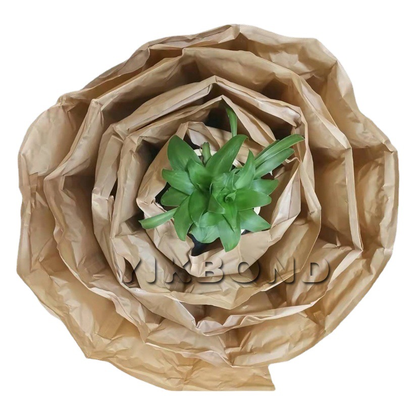 Compliant with Ppwr Degradable Kraft Paper Inflatable Bags, Compostable, Preferred for Export, Inflatable Film, Filling Bags, Cushioning Film