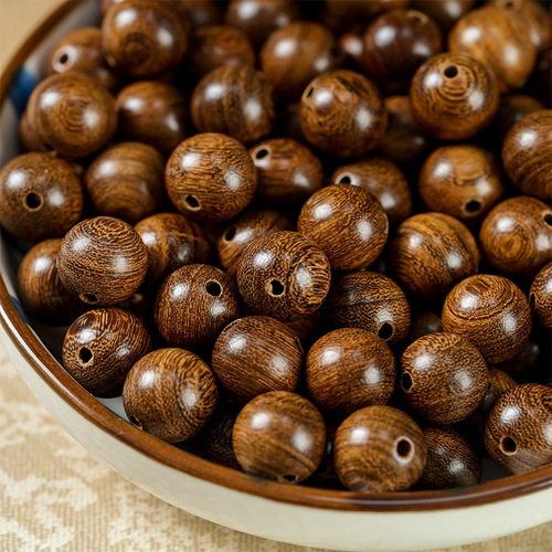 Factory wholesale various sandalwood round beads bracelet loose beads handmade DIY Buddhist beads prayer beads necklace accessories loose beads