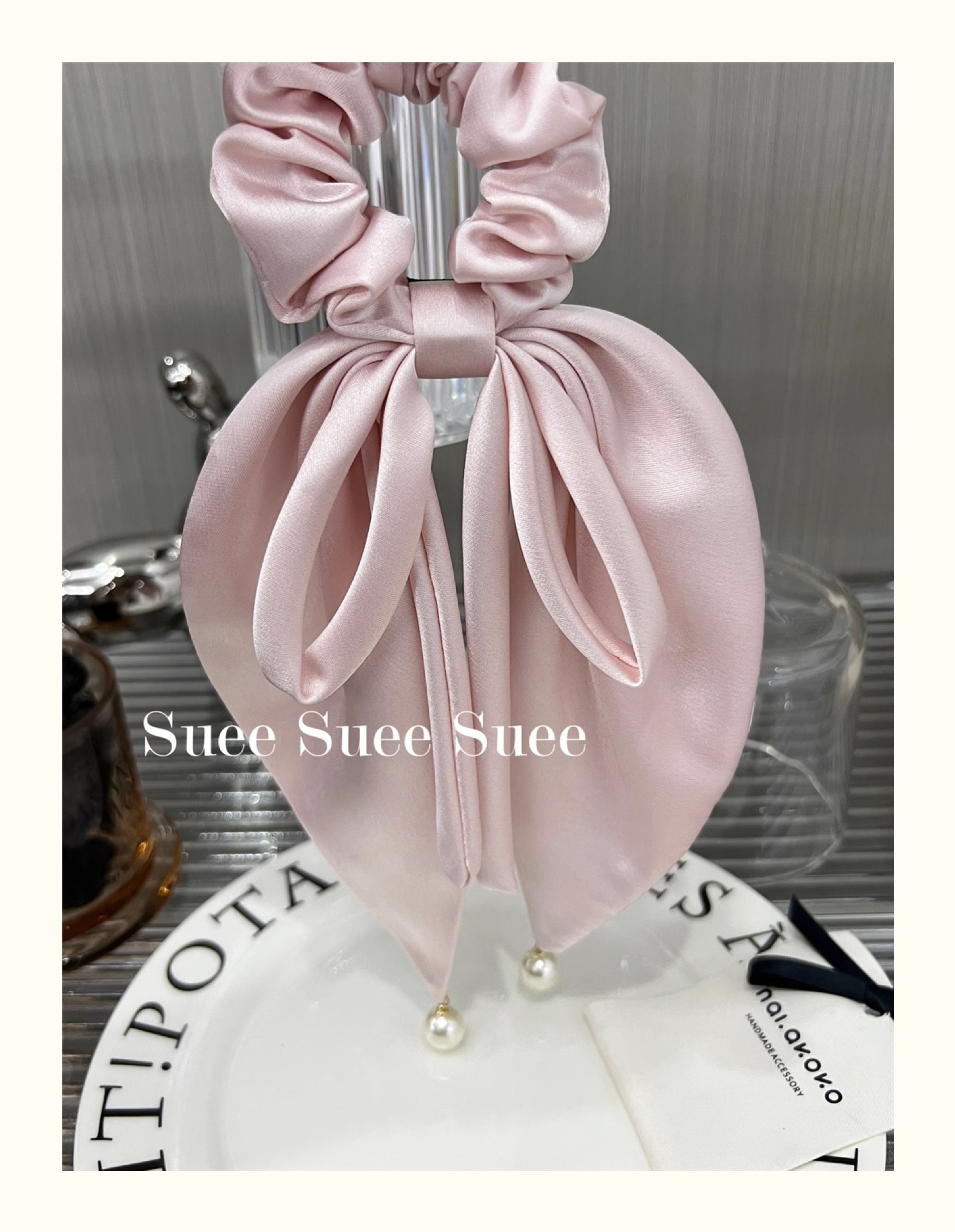 Women's Sweet Bow Knot Cloth Hair Tie display picture 7