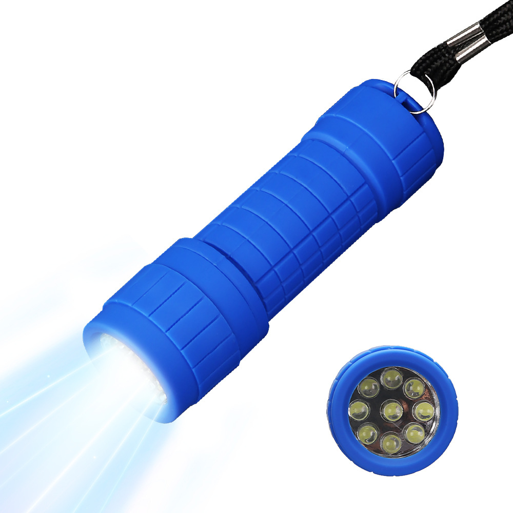 Luz ABS pequeña linterna compacta y exquisita fácil de transportar mini alumno multifuncional lámpara de trabajo portátil