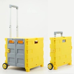 トロリーケース二輪食料品カート折りたたみ収納ボックス家庭用ショッピングカートターンオーバー輸送モバイルトロリーキャンピングカー