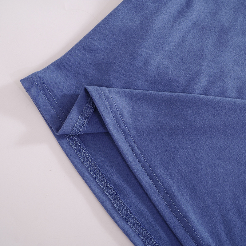 Women Clothing Spring Summer Solid Color Short Sleeve Casual Shorts Set