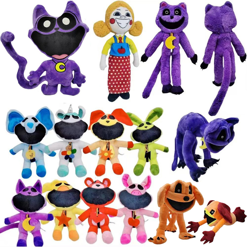 Poppy playtime Bobby 3 Plush Toy Smile Animal smiling critters Doll Spot Poppy playtime Bobby 3 Plush Toy Smile Animal smiling critters Doll Spot