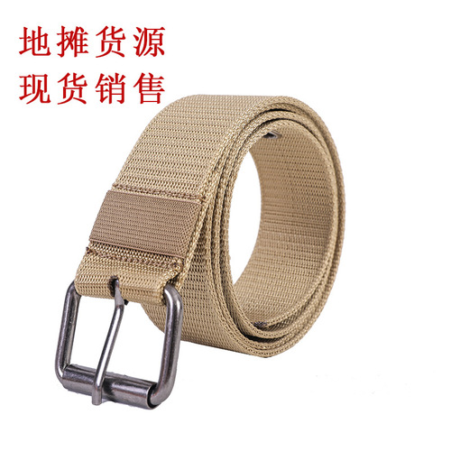 Nylon pin buckle 16 hole street stall belt running arena tactical belt manufacturer has large supply and preferential treatment