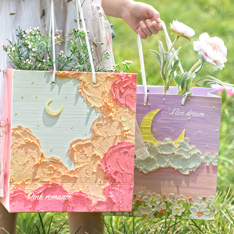 Sakura gift bag spring day gift bag series creative gentle literary…