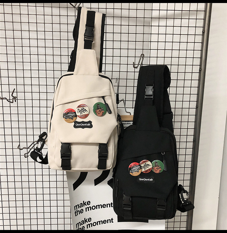 2023 New Leisure Large Capacity Chest Outdoor Versatile Sports Shoulder Bag Waterproof Couple Mobile Phone Student_voghion.com