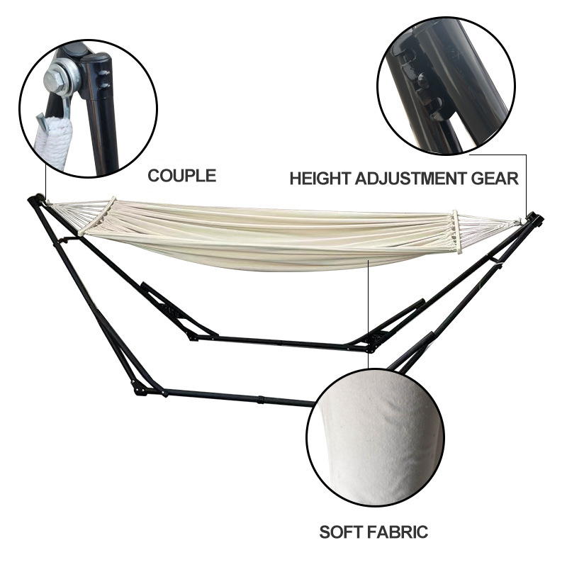 Outdoor hammock camping detactable bracket portable camping