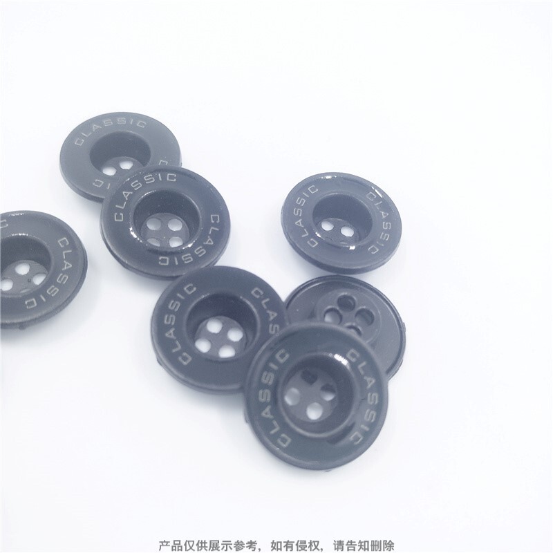 Customized Clothing Accessories: Four-Hole Buttons Classic for Everyday Wear, Business Casual, Autumn and Winter Outfits, and Button Design Customized Clothing Accessories: Four-Hole Buttons Classic for Everyday Wear, Business Casual, Autumn and Winter Outfits, and Button Design
