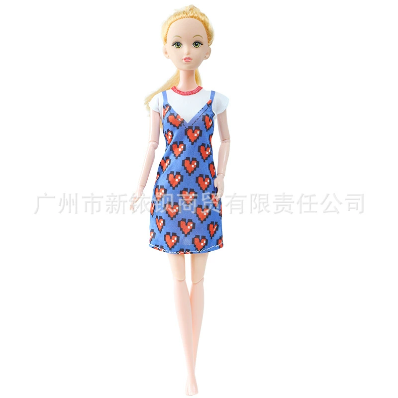Новая одежда к dolls для переодевания, юбка, маленький костюм принцессы для отдыха, семейное платье, (跨境贸易), 30 см, облегающий