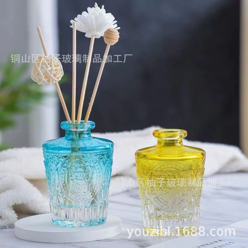 香薰瓶 创意罗马香薰玻璃瓶高白料 150ml